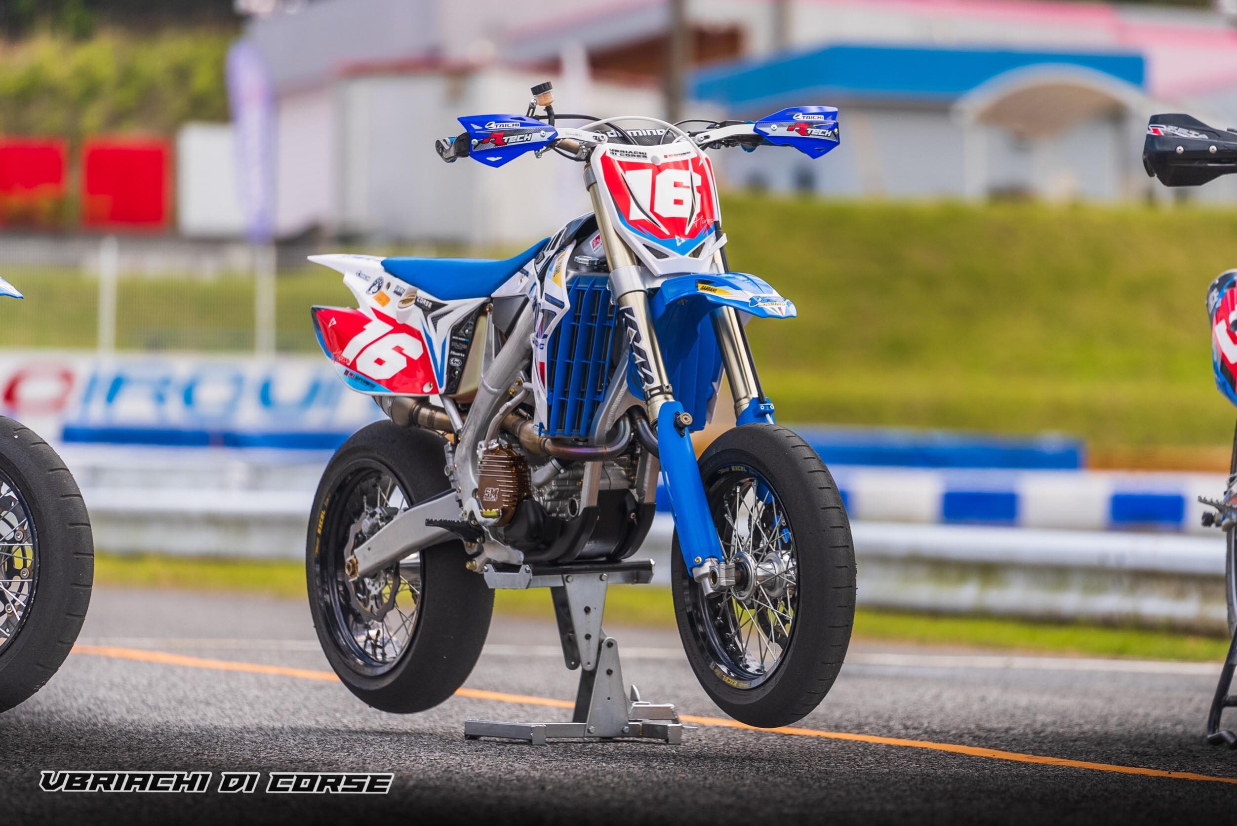 スーパーモタード 全日本 S1 PRO 広瀬選手 SMX450 Fi 4Tインプレッション - ALTAIR MOTOR